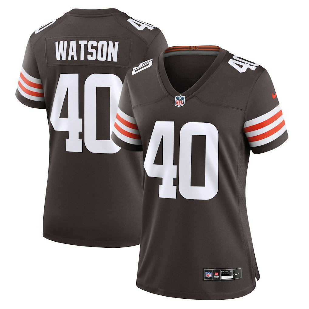 Nathaniel Watson Cleveland Browns Women's Game Jersey - Brown Jerseys