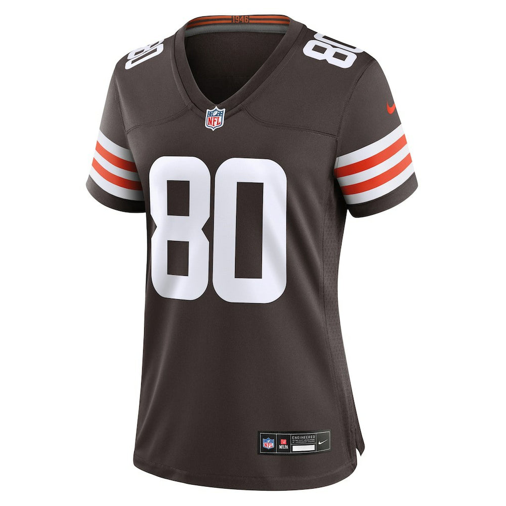 Jamari Thrash Cleveland Browns Women's Game Jersey - Brown Jerseys