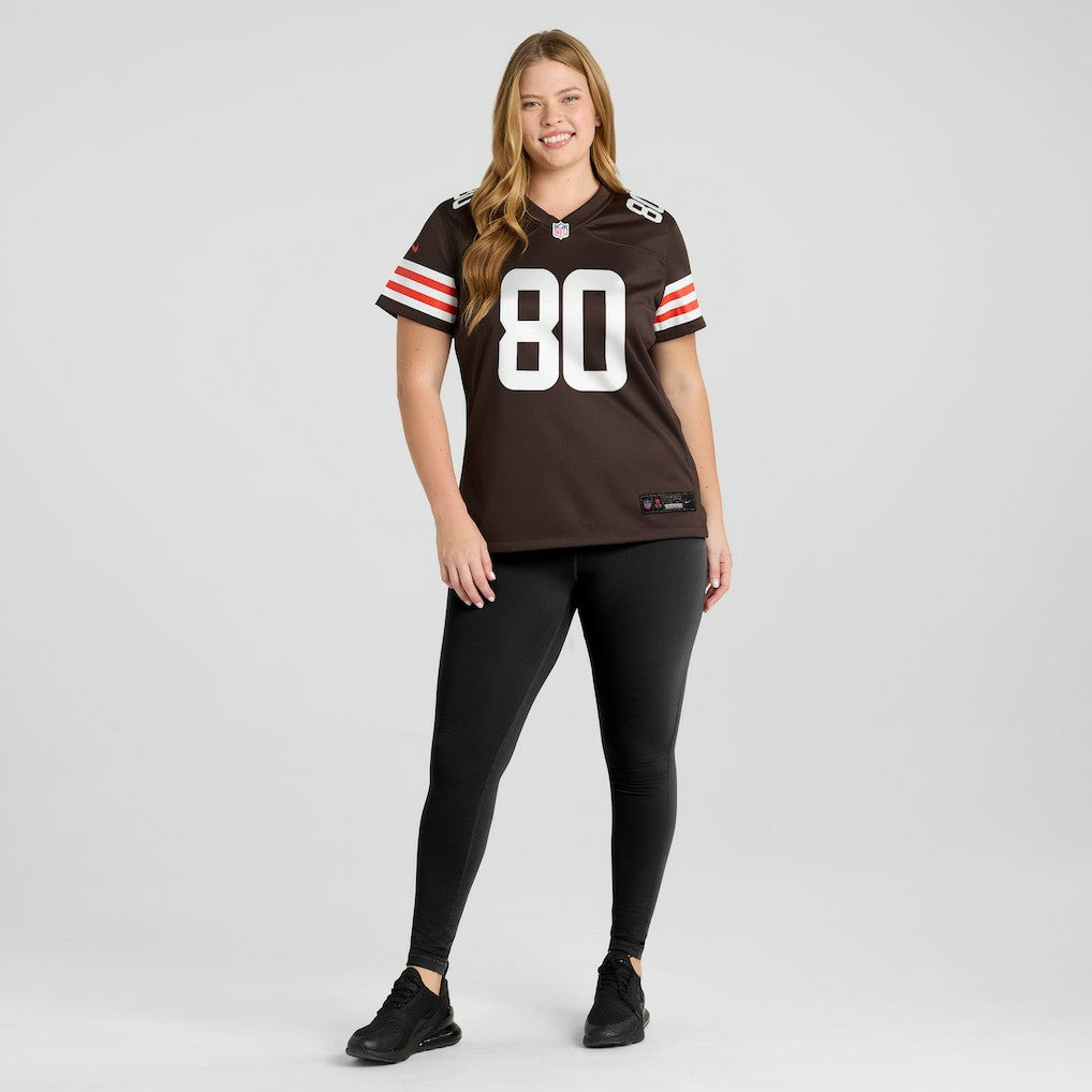 Jamari Thrash Cleveland Browns Women's Game Jersey - Brown Jerseys