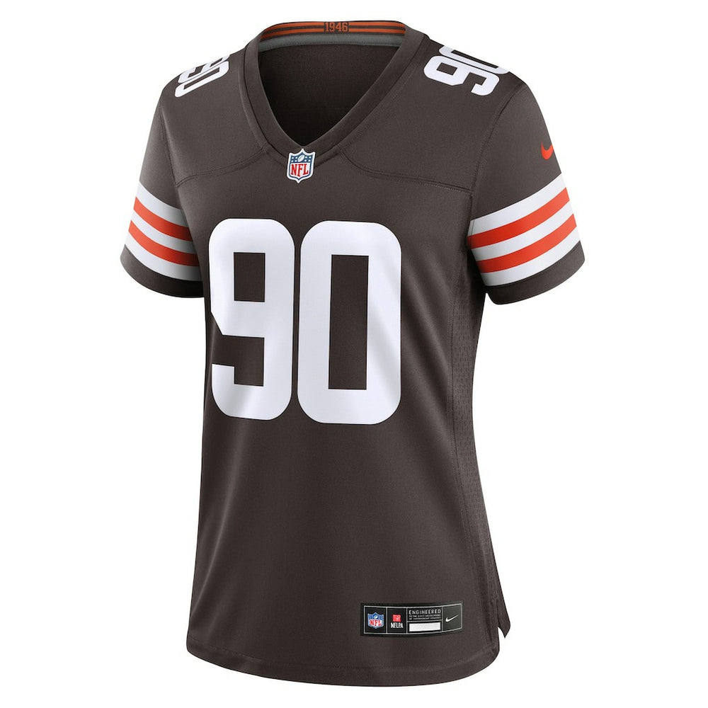Maurice Hurst II Cleveland Browns Women's Game Jersey - Brown Jerseys