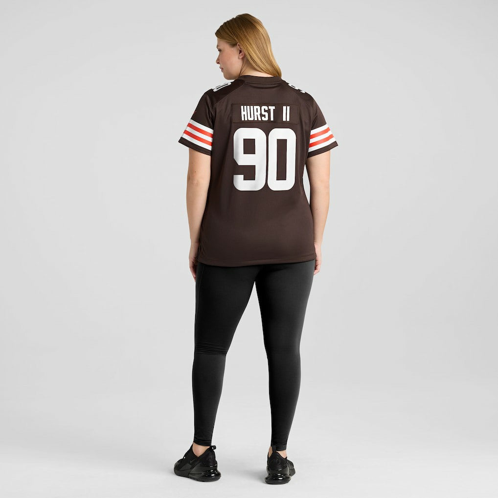 Maurice Hurst II Cleveland Browns Women's Game Jersey - Brown Jerseys
