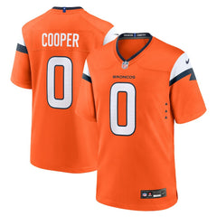 Jonathon Cooper Denver Broncos Team Game Jersey - Orange Jerseys