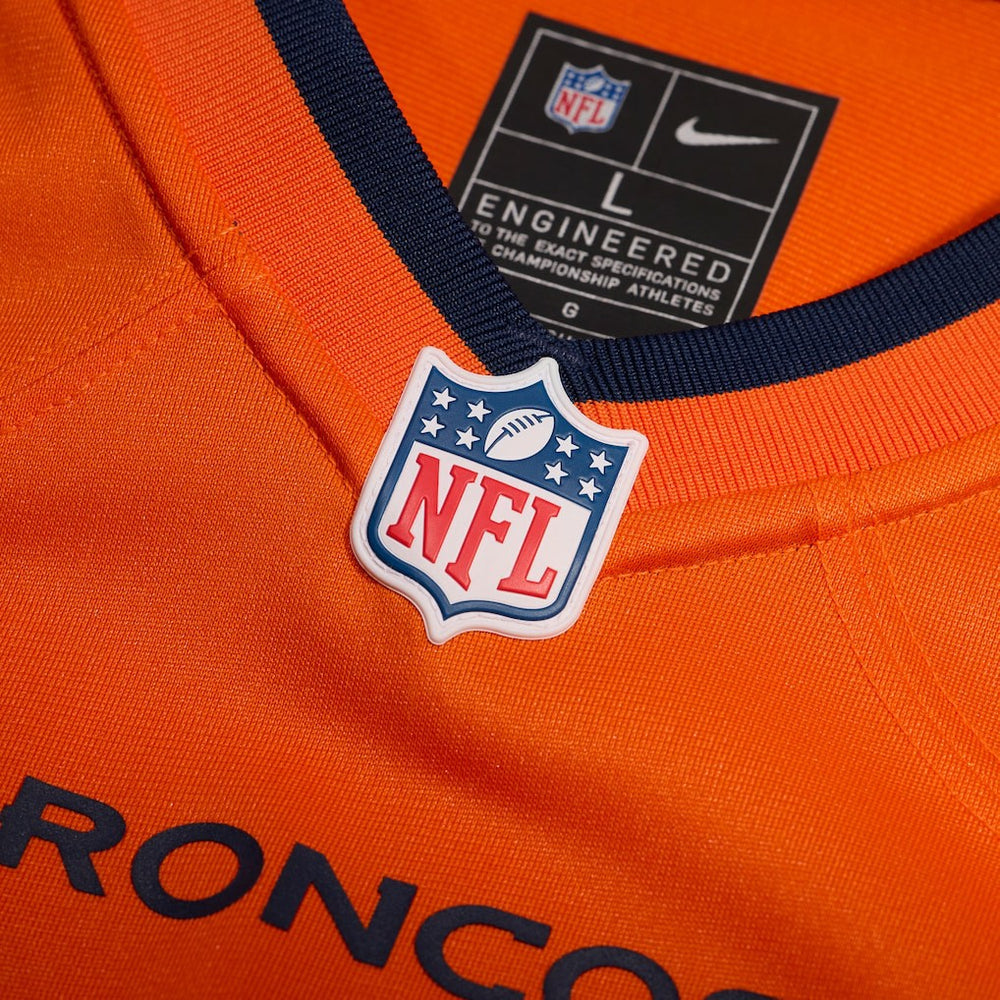 Riley Moss Denver Broncos Team Game Jersey - Orange Jerseys