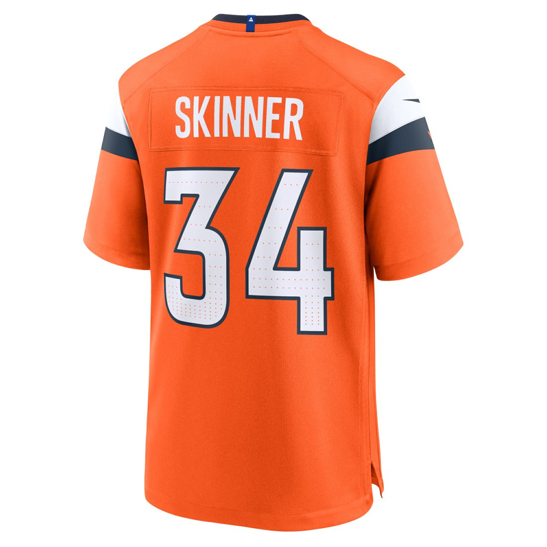 JL Skinner Denver Broncos Team Game Jersey - Orange Jerseys