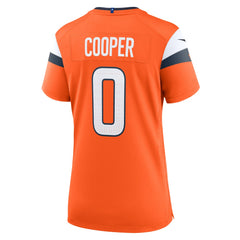 Jonathon Cooper Denver Broncos Women's Team Game Jersey - Orange Jerseys