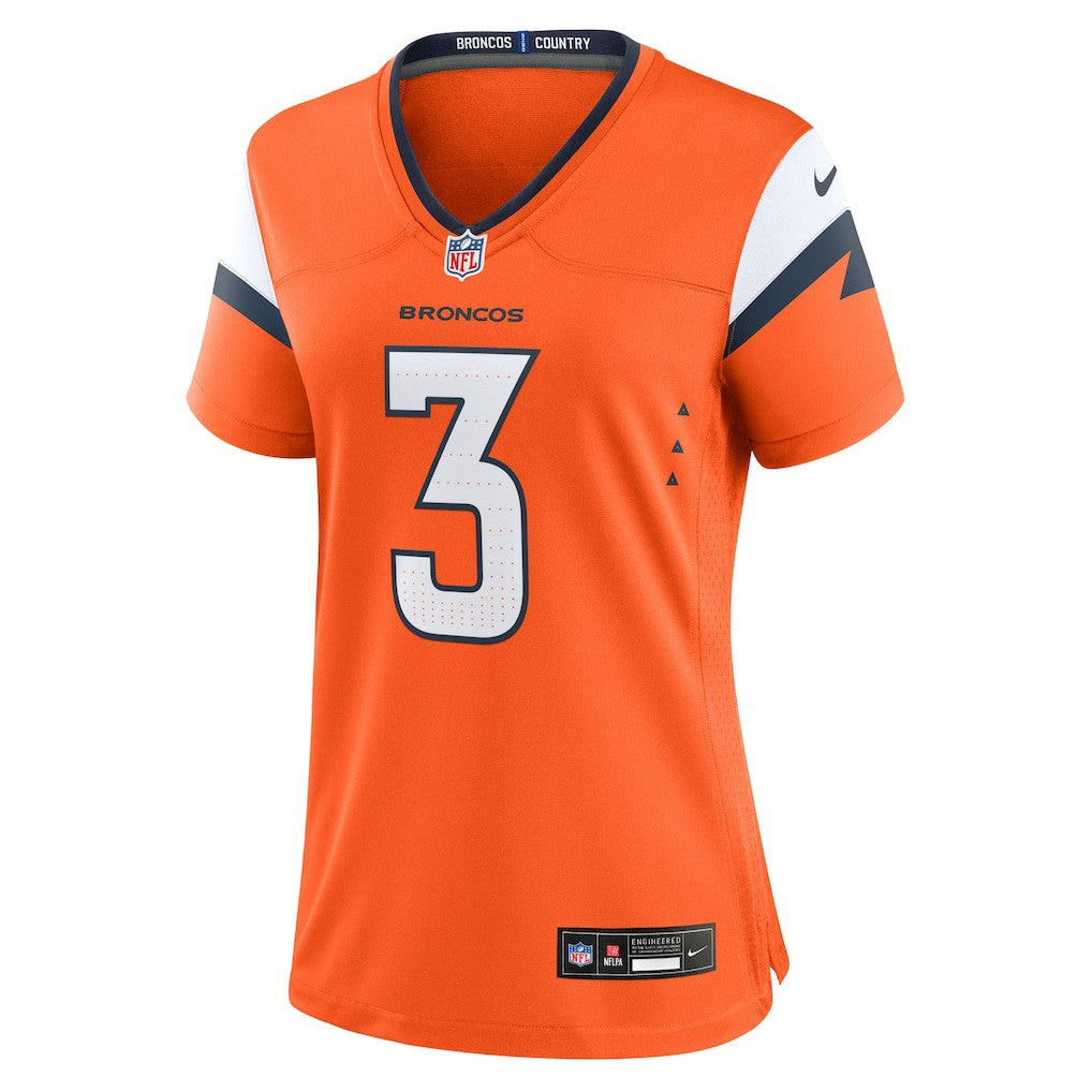 Wil Lutz Denver Broncos Women's Team Game Jersey - Orange Jerseys
