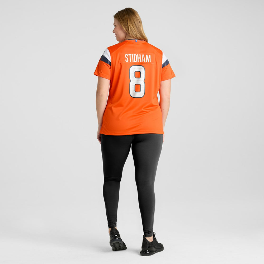 Jarrett Stidham Denver Broncos Women's Team Game Jersey - Orange Jerseys
