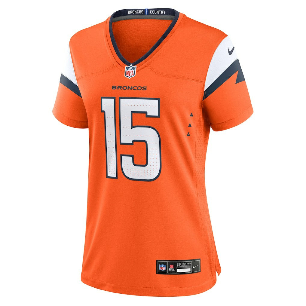 Nik Bonitto Denver Broncos Women's Team Game Jersey - Orange Jerseys