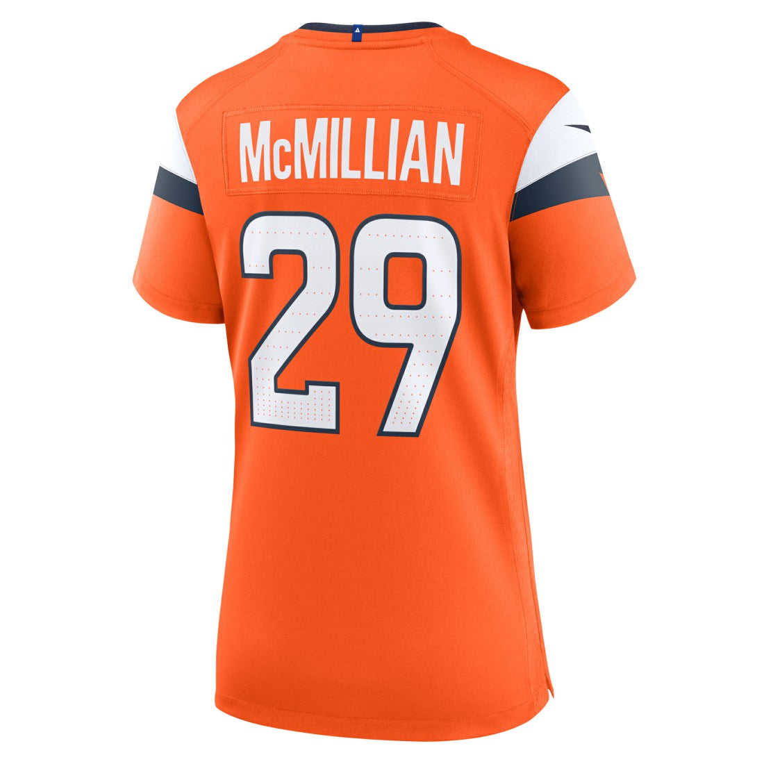 Ja'Quan McMillian Denver Broncos Women's Team Game Jersey - Orange Jerseys