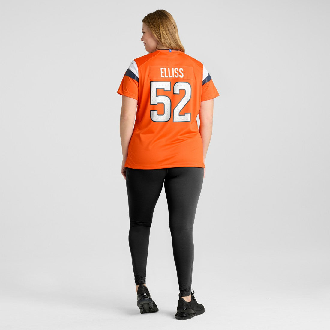 Jonah Elliss Denver Broncos Women's Team Game Jersey - Orange Jerseys