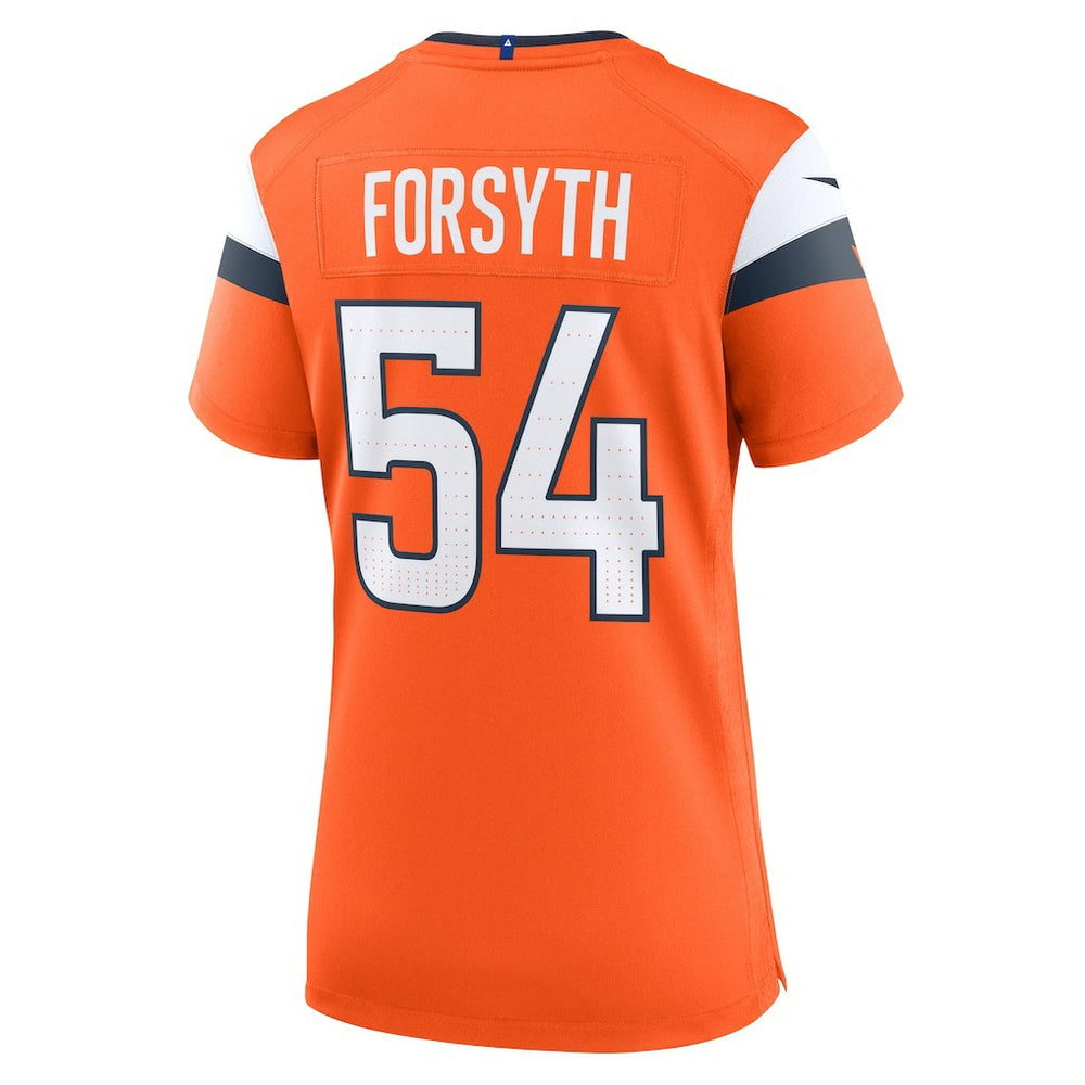 Alex Forsyth Denver Broncos Women's Team Game Jersey - Orange Jerseys