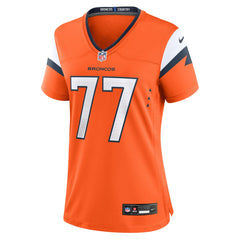 Quinn Meinerz Denver Broncos Women's Team Game Jersey - Orange Jerseys