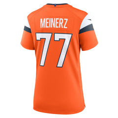 Quinn Meinerz Denver Broncos Women's Team Game Jersey - Orange Jerseys