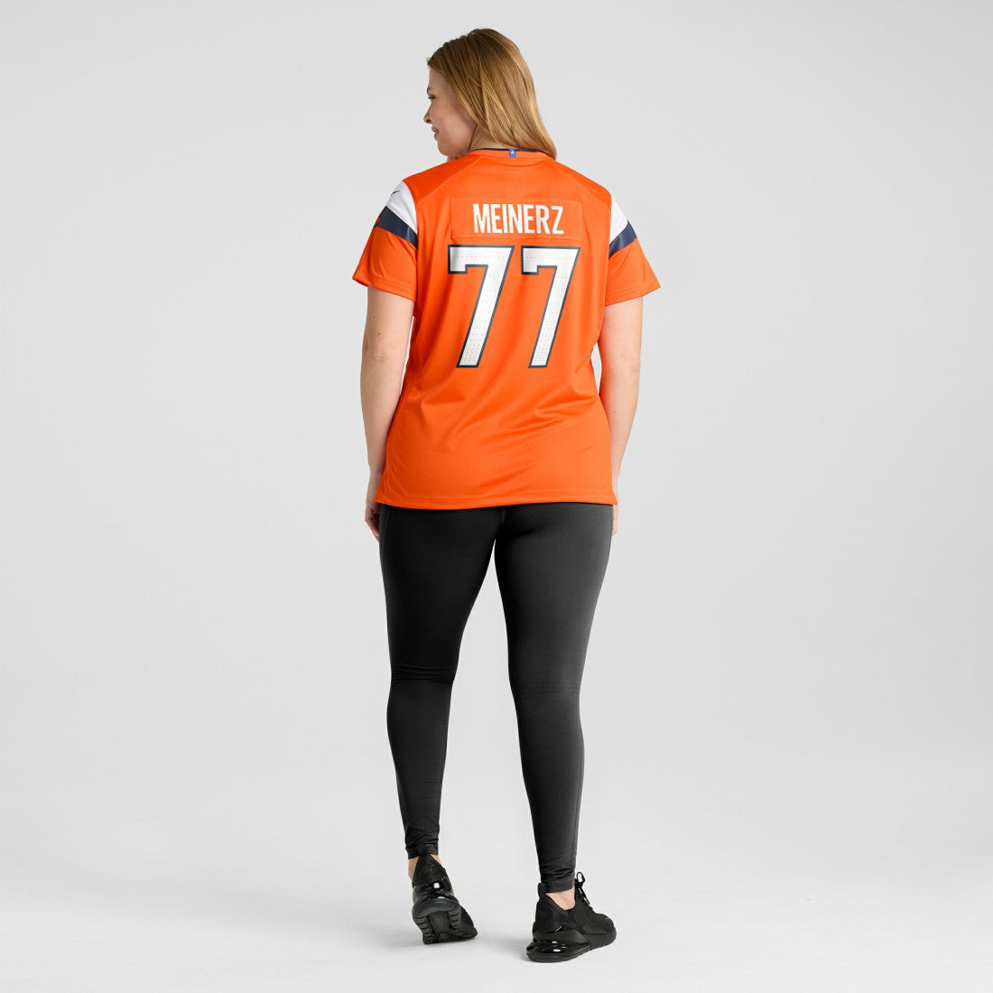 Quinn Meinerz Denver Broncos Women's Team Game Jersey - Orange Jerseys
