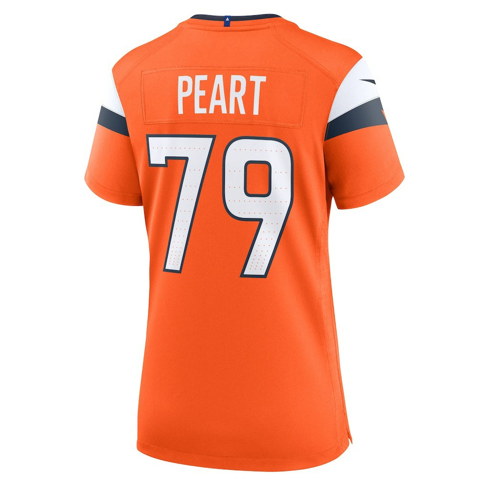 Matt Peart Denver Broncos Women's Team Game Jersey - Orange Jerseys