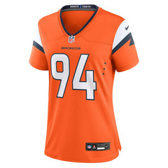Jordan Jackson Denver Broncos Women's Team Game Jersey - Orange Jerseys