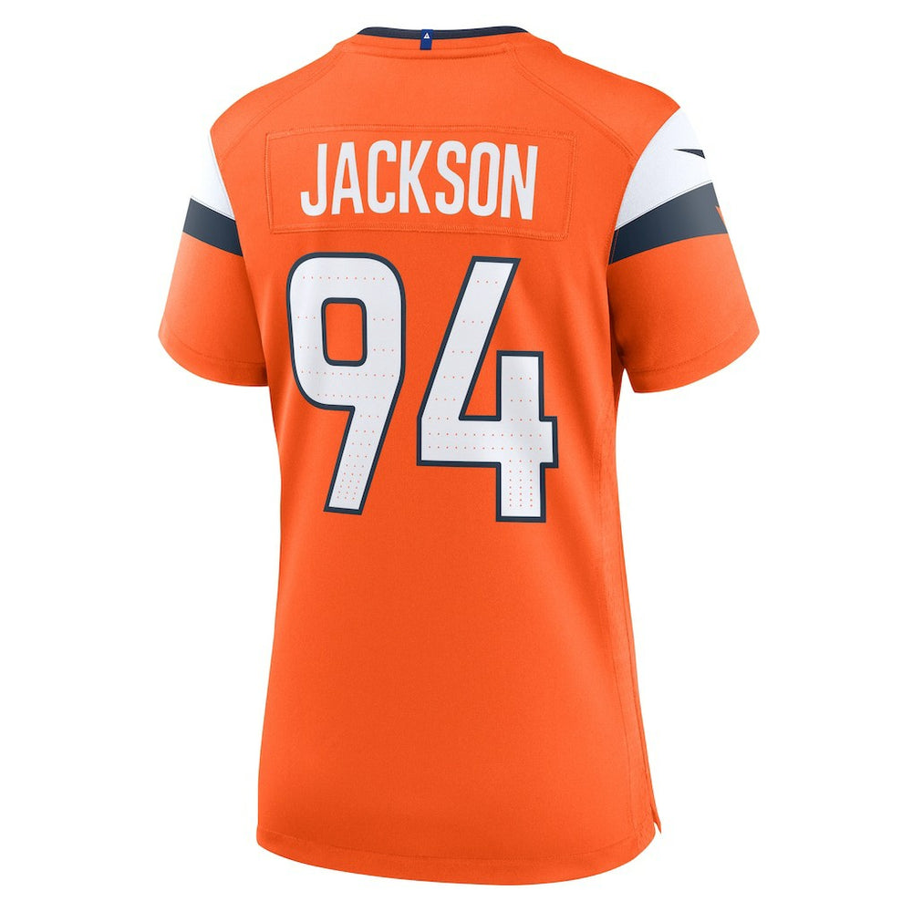 Jordan Jackson Denver Broncos Women's Team Game Jersey - Orange Jerseys