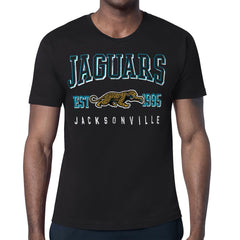 Jacksonville Jaguars Starter Retro Team Logo T-Shirt - Black T-shirts