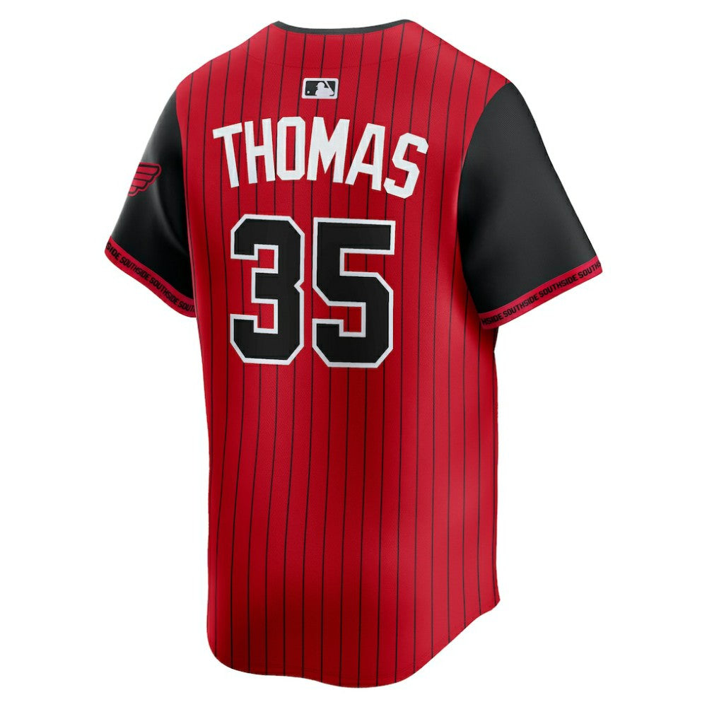 Frank Thomas Chicago White Sox Nike 2025 City Connect Limited Retired Player Jersey - Red/Black Jerseys