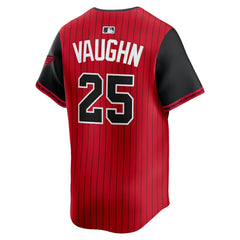 Andrew Vaughn Chicago White Sox Nike 2025 City Connect Limited Player Jersey - Red/Black Jerseys