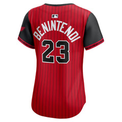 Andrew Benintendi Chicago White Sox Nike Women's 2025 City Connect Limited Player Jersey - Red/Black Jerseys