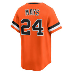 Willie Mays San Francisco Giants Nike Cooperstown Collection Limited Jersey - Orange Jerseys