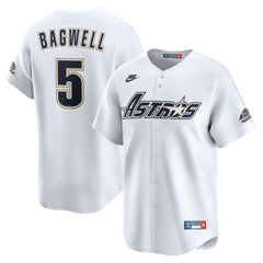 Jeff Bagwell Houston Astros Nike Throwback Cooperstown Collection Limited Jersey - White Jerseys