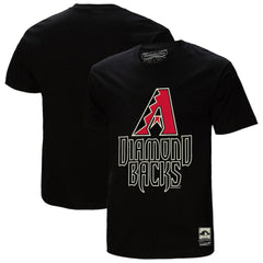Arizona Diamondbacks Mitchell & Ness Cooperstown Collection Logo T-Shirt - Black T-shirts