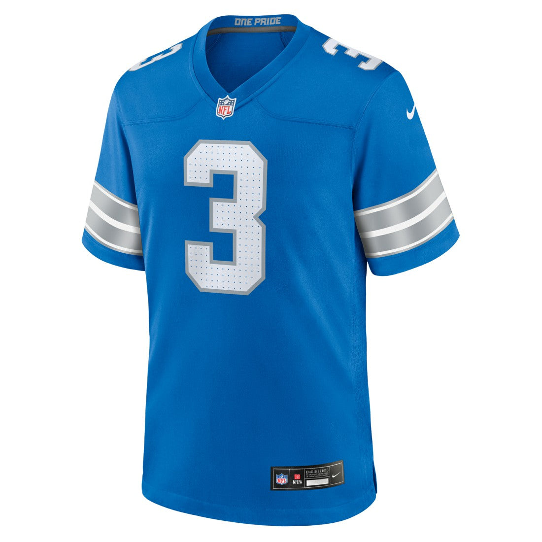Jack Fox Detroit Lions Team Game Jersey - Blue Jerseys
