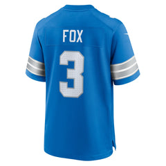 Jack Fox Detroit Lions Team Game Jersey - Blue Jerseys