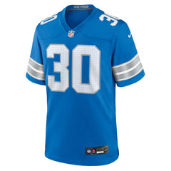 Khalil Dorsey Detroit Lions Team Game Jersey - Blue Jerseys