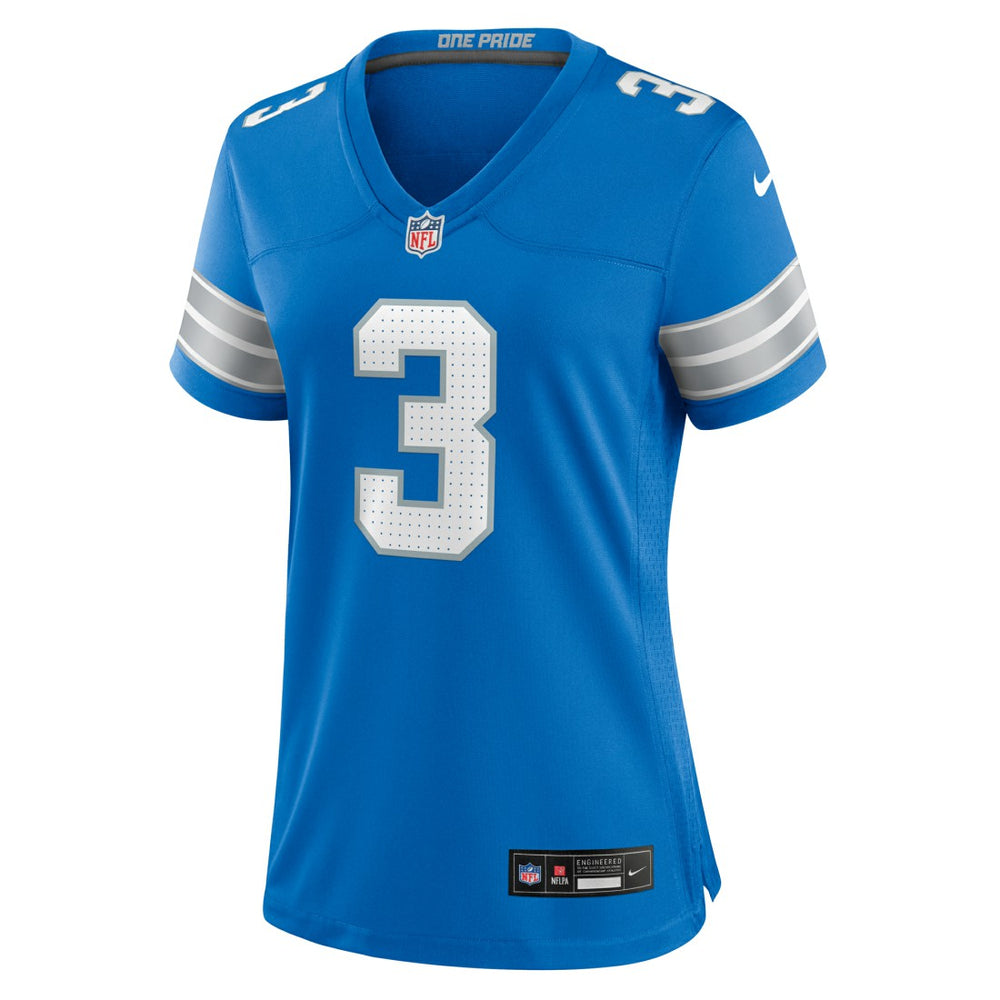Jack Fox Detroit Lions Women's Team Game Jersey - Blue Jerseys
