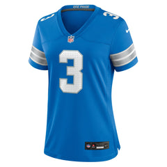 Jack Fox Detroit Lions Women's Team Game Jersey - Blue Jerseys