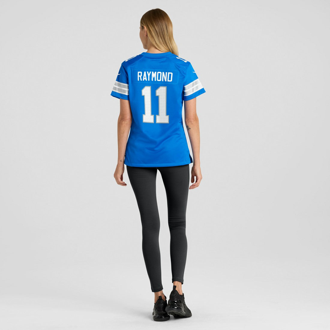 Kalif Raymond Detroit Lions Women's Team Game Jersey - Blue Jerseys