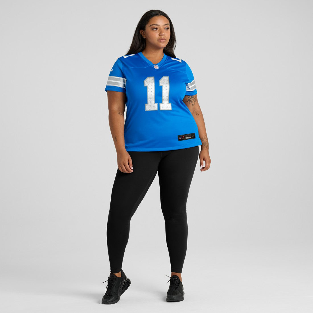 Kalif Raymond Detroit Lions Women's Team Game Jersey - Blue Jerseys