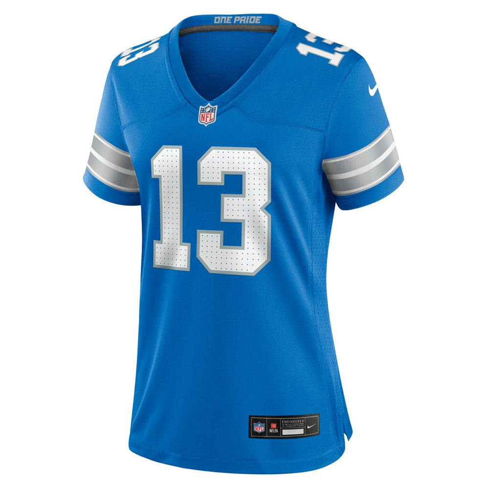Craig Reynolds Detroit Lions Women's Team Game Jersey - Blue Jerseys