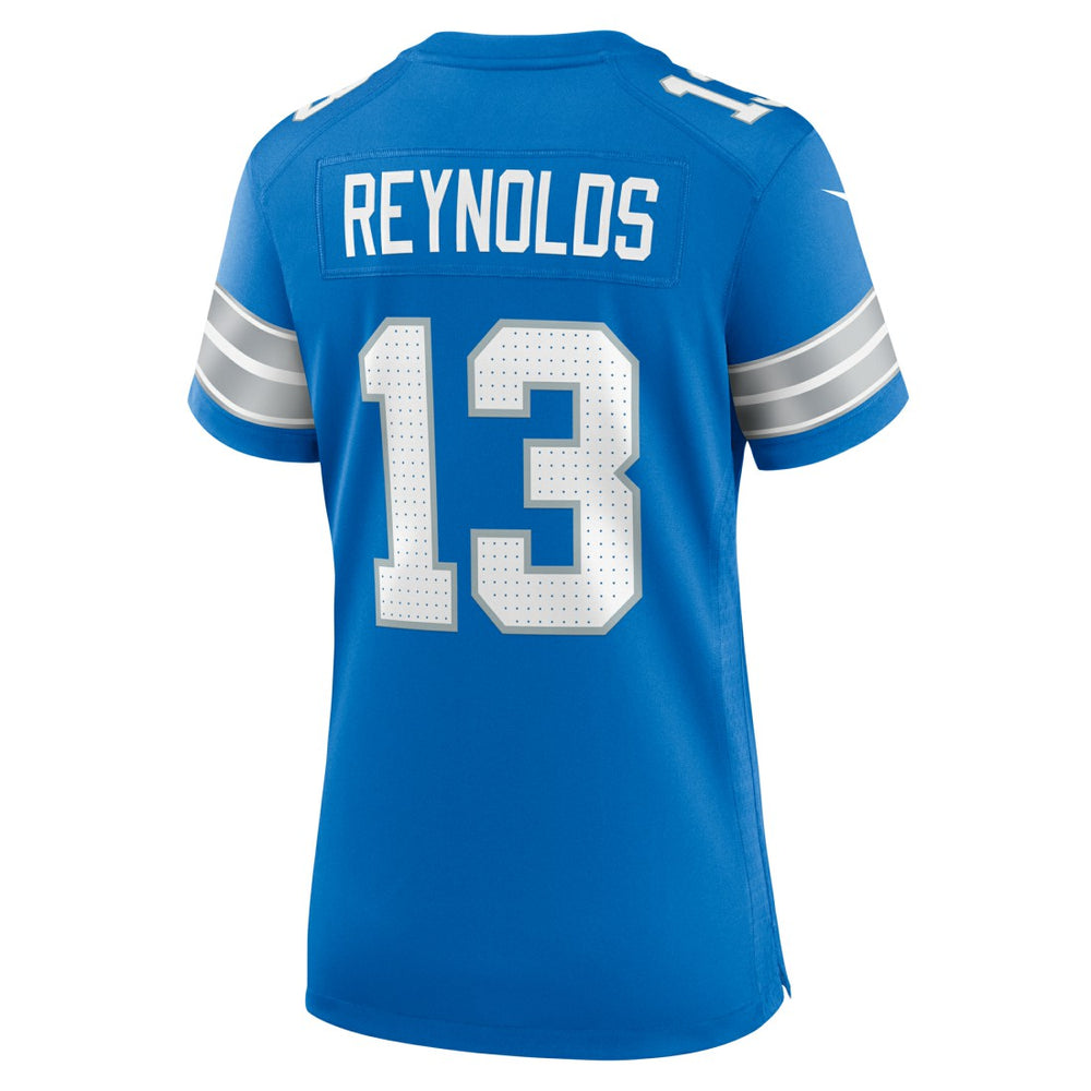 Craig Reynolds Detroit Lions Women's Team Game Jersey - Blue Jerseys