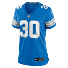 Khalil Dorsey Detroit Lions Women's Team Game Jersey - Blue Jerseys