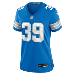 Jake Bates Detroit Lions Women's Team Game Jersey - Blue Jerseys