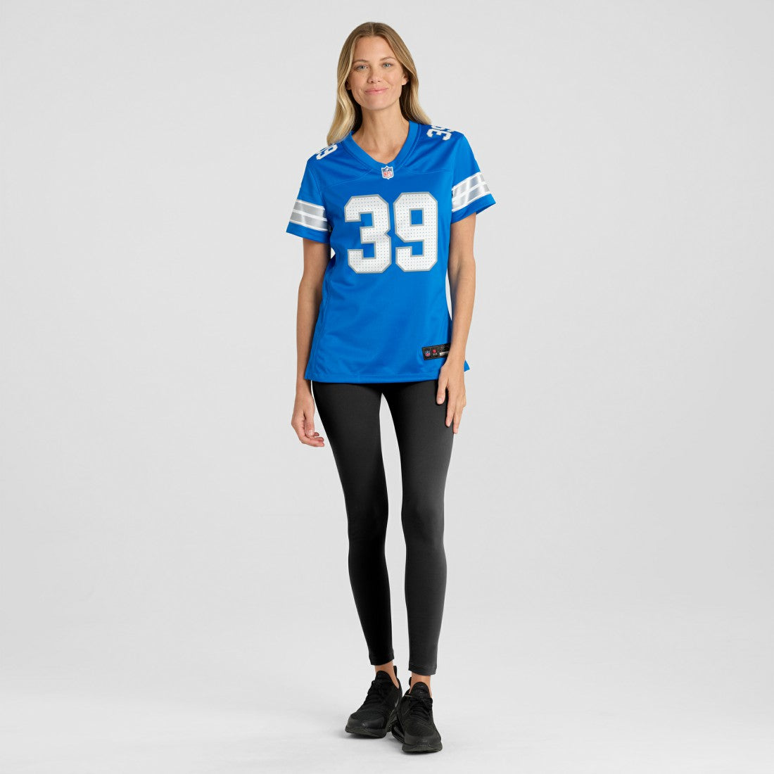 Jake Bates Detroit Lions Women's Team Game Jersey - Blue Jerseys