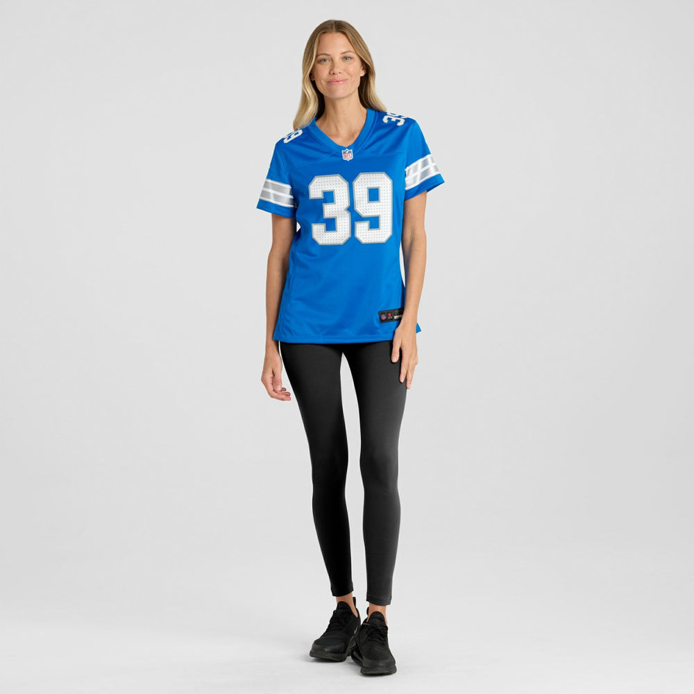 Jake Bates Detroit Lions Women's Team Game Jersey - Blue Jerseys