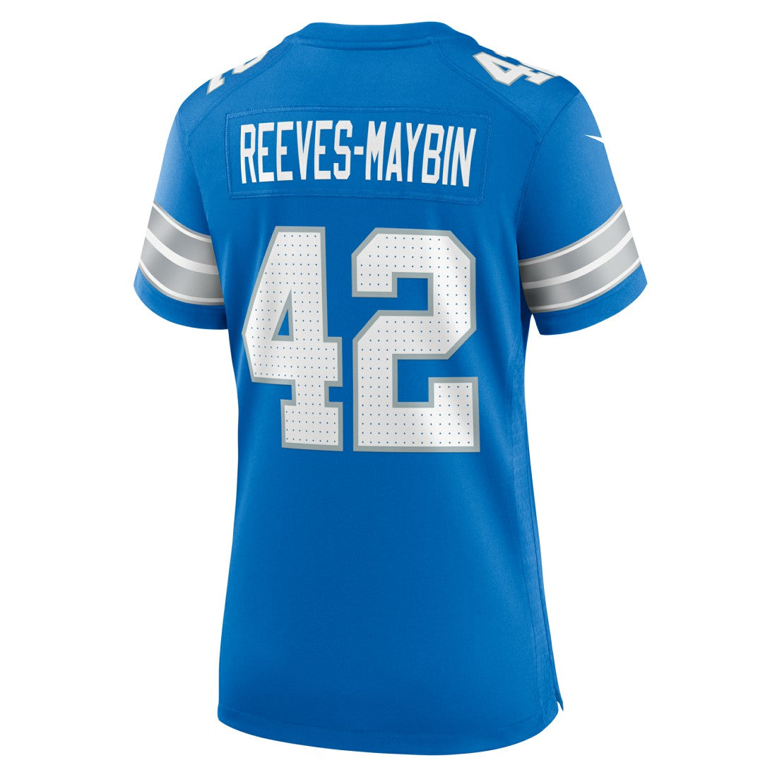 Jalen Reeves-Maybin Detroit Lions Women's Team Game Jersey - Blue Jerseys