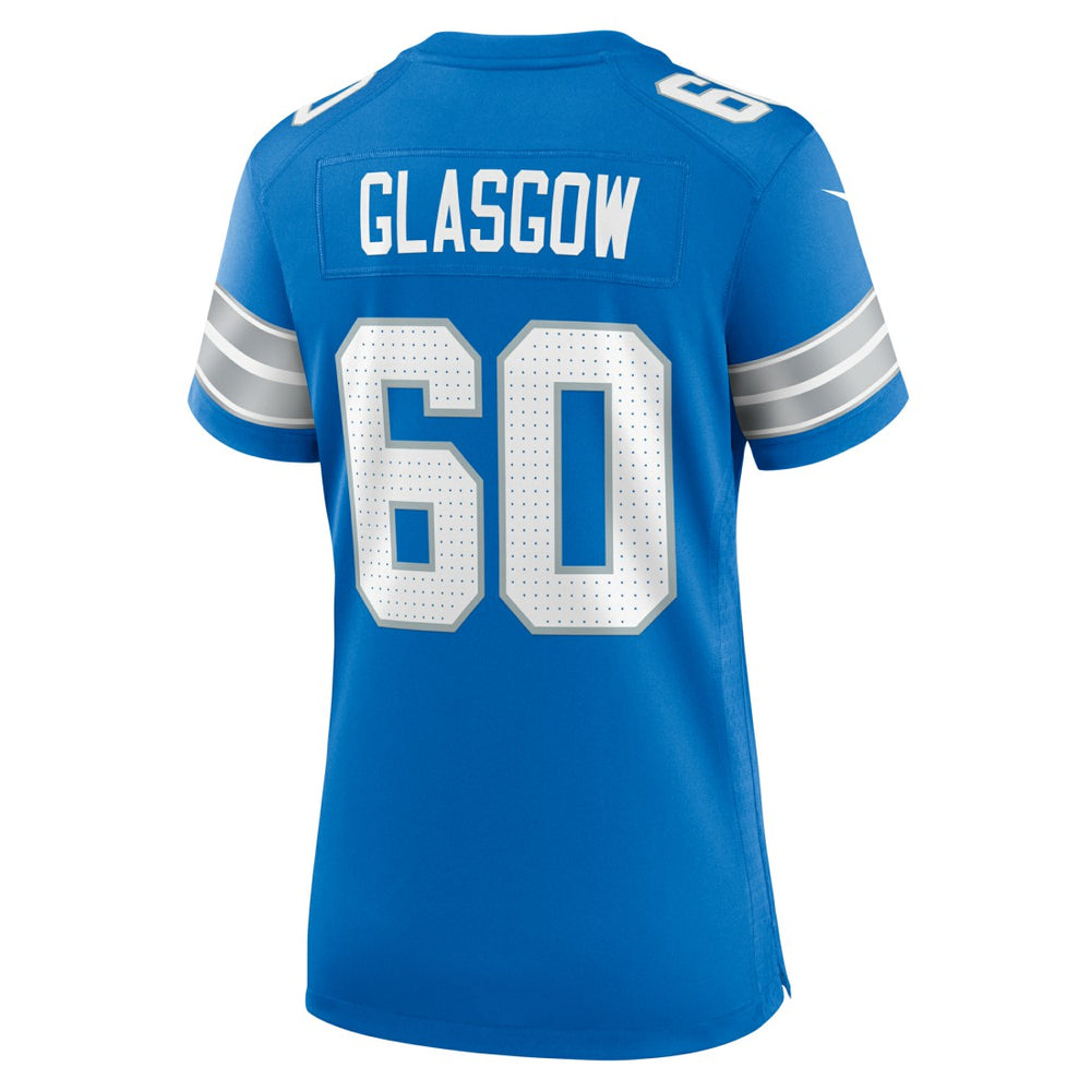 Graham Glasgow Detroit Lions Women's Team Game Jersey - Blue Jerseys