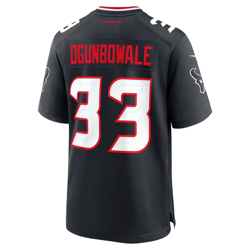 Dare Ogunbowale Houston Texans Team Game Jersey - Navy Jerseys