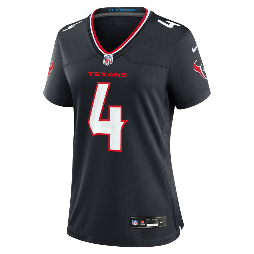 Kamari Lassiter Houston Texans Women's Team Game Jersey - Navy Jerseys
