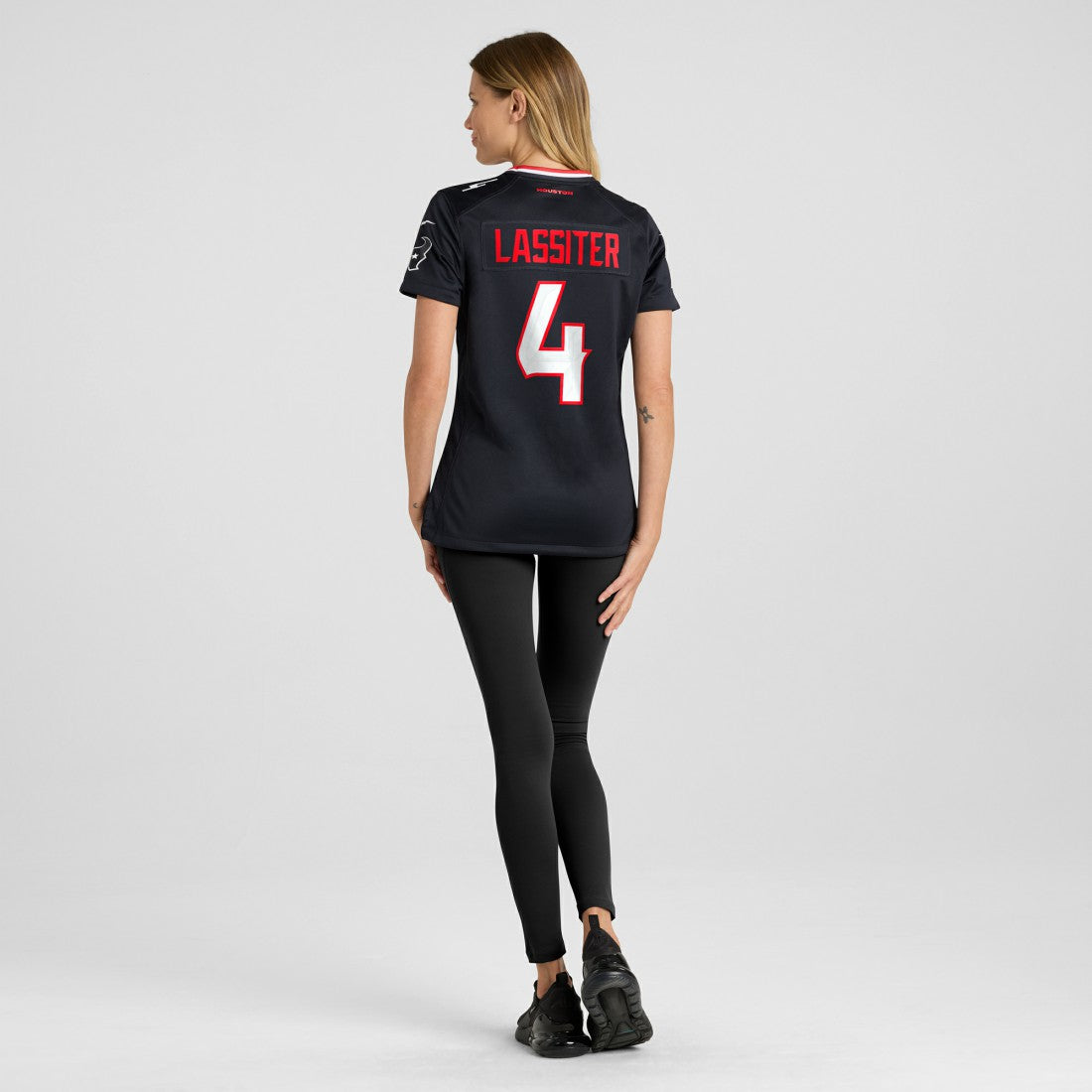 Kamari Lassiter Houston Texans Women's Team Game Jersey - Navy Jerseys