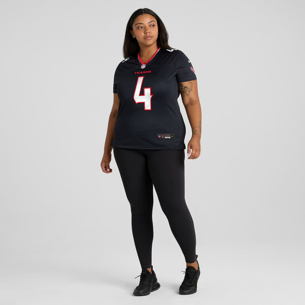 Kamari Lassiter Houston Texans Women's Team Game Jersey - Navy Jerseys