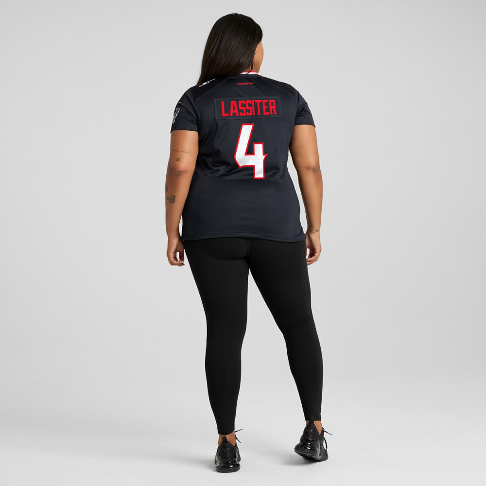 Kamari Lassiter Houston Texans Women's Team Game Jersey - Navy Jerseys