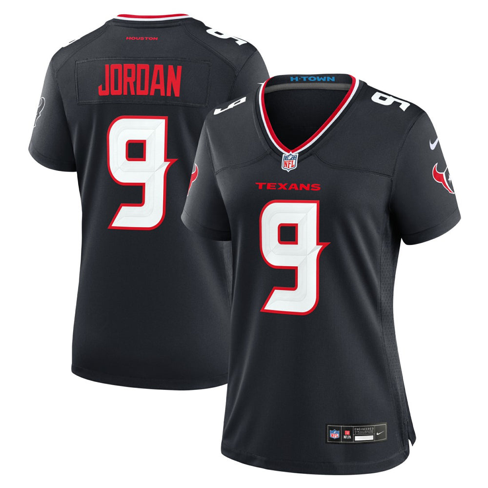 Brevin Jordan Houston Texans Women's Team Game Jersey - Navy Jerseys