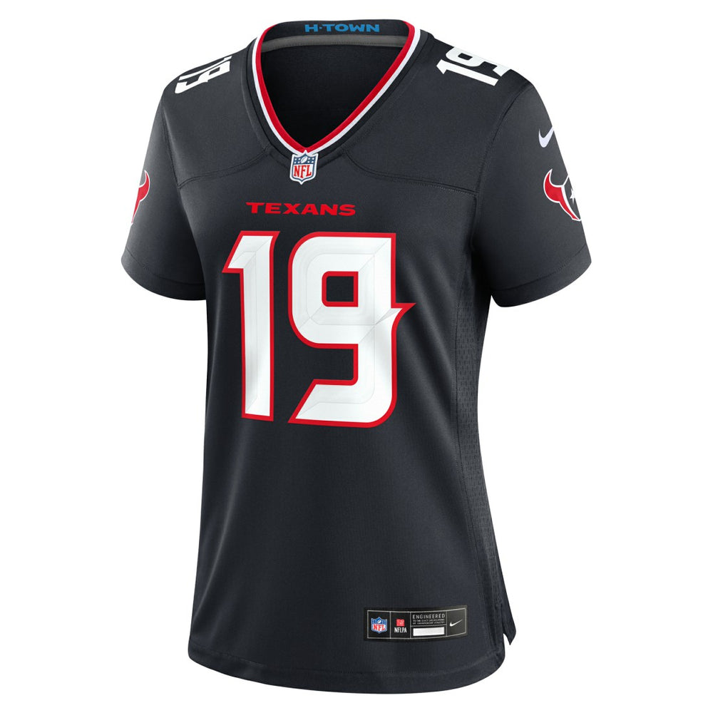 Xavier Hutchinson Houston Texans Women's Team Game Jersey - Navy Jerseys